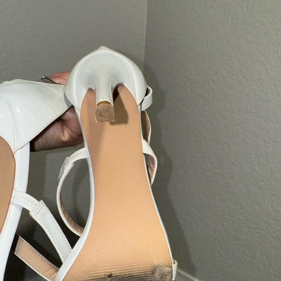 Steve Madden white womens heels size 9 - Picture 5 of 7
